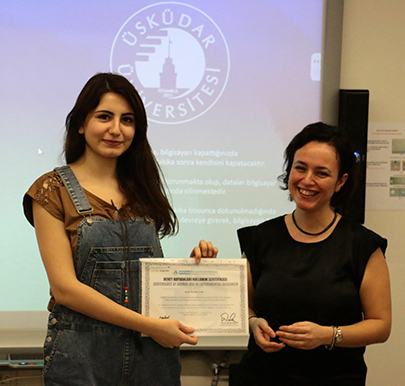 Üsküdar Üniversitesi’nde sertifika töreni 2