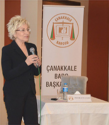 Prof. Dr. Sevil Atasoy Çanakkale’de Hukukçularla buluştu... 4