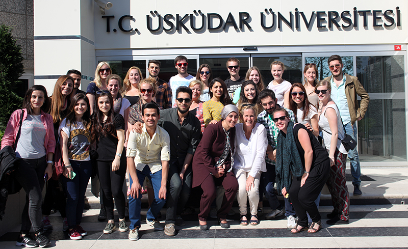 Erasmus kapsamında Hollanda’dan 15 öğrenci Üsküdar’da…